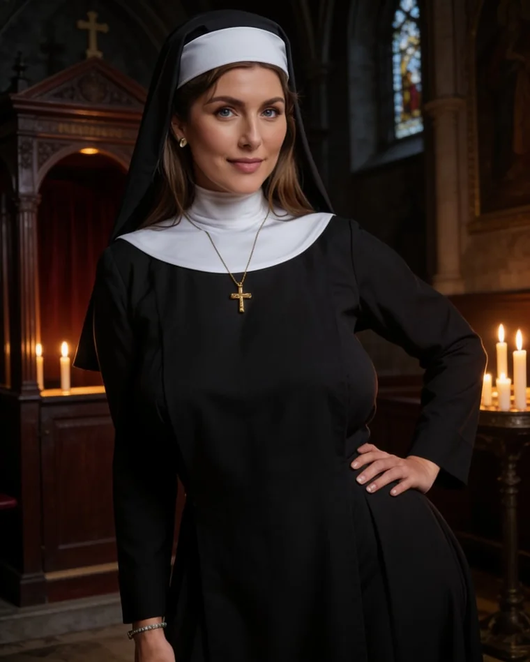 Source portrait for Sister Martha, declared age 46